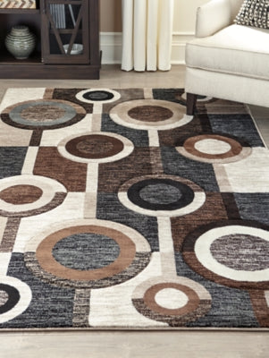 Ashley Guintte Multi 5' x 6'7" Rug