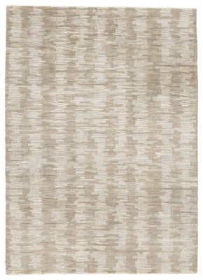 Ashley Abanlane Brown Cream 5' x 7' Rug