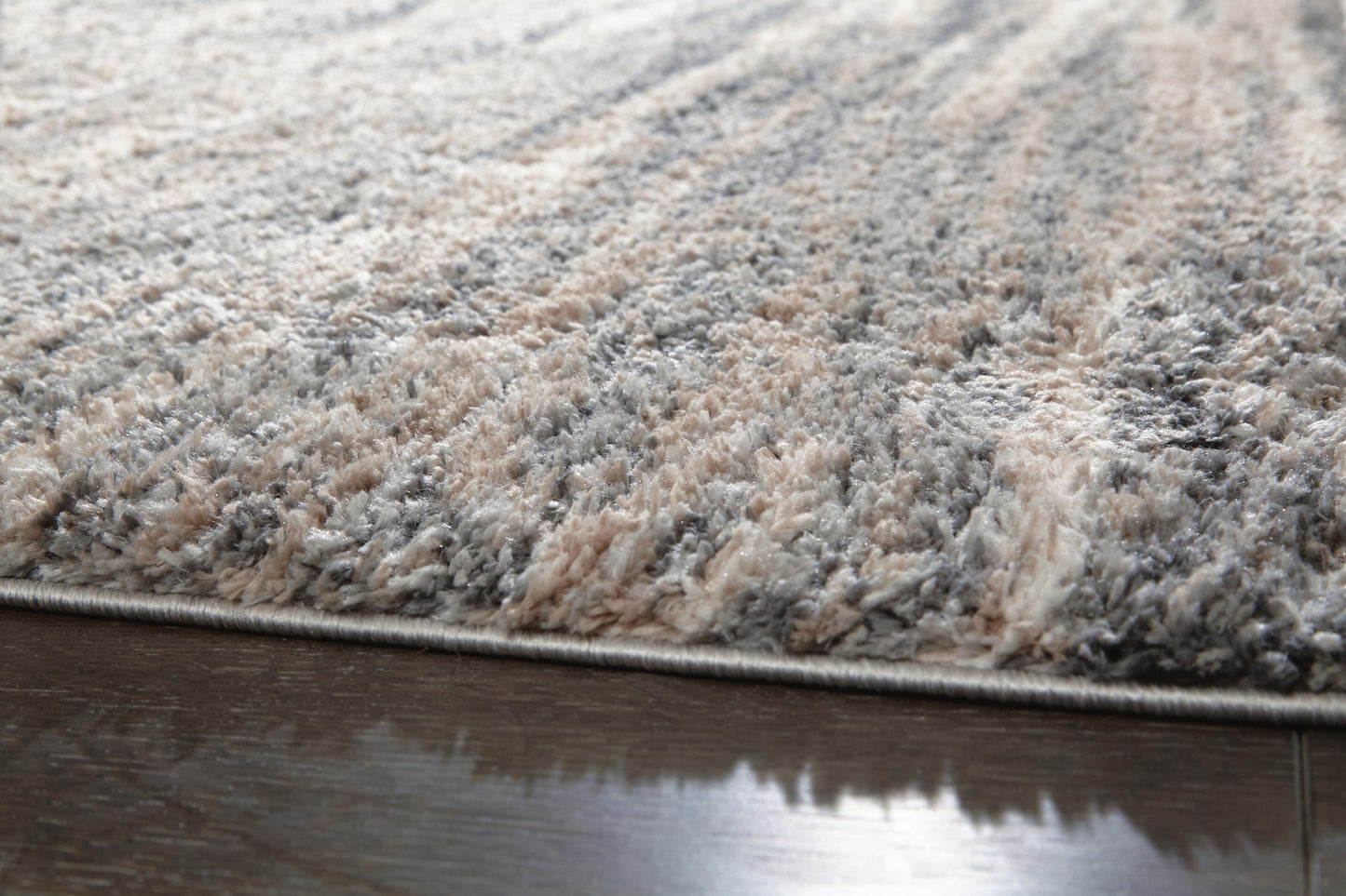 Ashley Gizela Ivory Beige Gray 5'3" x 7'3" Rug