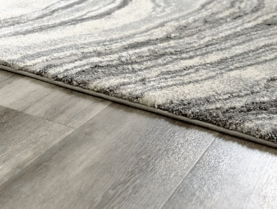 Ashley Wysdale Ivory Gray 5'3" x 7'3" Rug