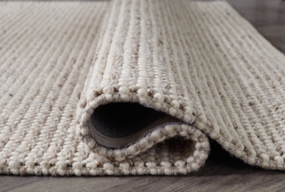Ashley Jossick Cream Taupe 5' x 7' Rug