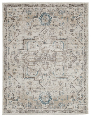 Ashley Barkham Multi 5'3" x 7' Washable Rug