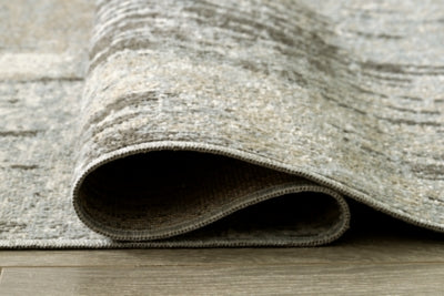 Ashley Arriston Multi 5'3" x 7' Washable Rug