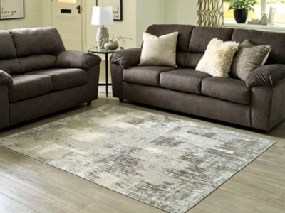 Ashley Arriston Multi 5'3" x 7' Washable Rug