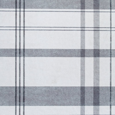 Ashley Kaidlow Gray Cream 7'7" x 9'8" Washable Rug