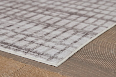 Ashley Moorhill Cream Taupe 7'7" x 9'8" Washable Rug
