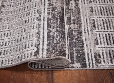 Ashley Henchester Multi 5' x 7' Washable Rug