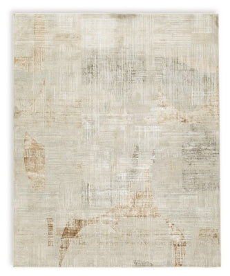 Ashley Truward Linen Gray Caramel 8' x 10' Rug