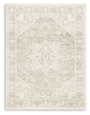 Ashley Gatwell Ivory Gray Tan 5' x 7' Rug