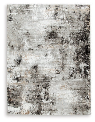 Ashley Langwell Black Gray White 8' x 10' Rug