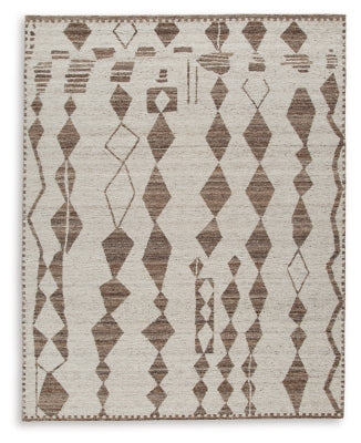 Ashley Brettler Beige Brown 8' x 10' Rug