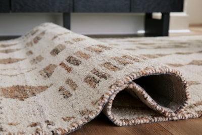 Ashley Brettler Beige Brown 8' x 10' Rug