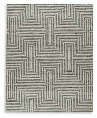 Ashley Jossen Ivory Gray 8' x 10' Rug