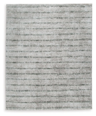 Ashley Laddway Cream Green 8' x 10' Rug
