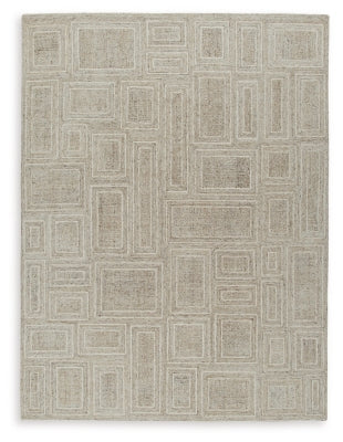 Ashley Brickburgh Gray Ivory Honey 8' x 10' Rug