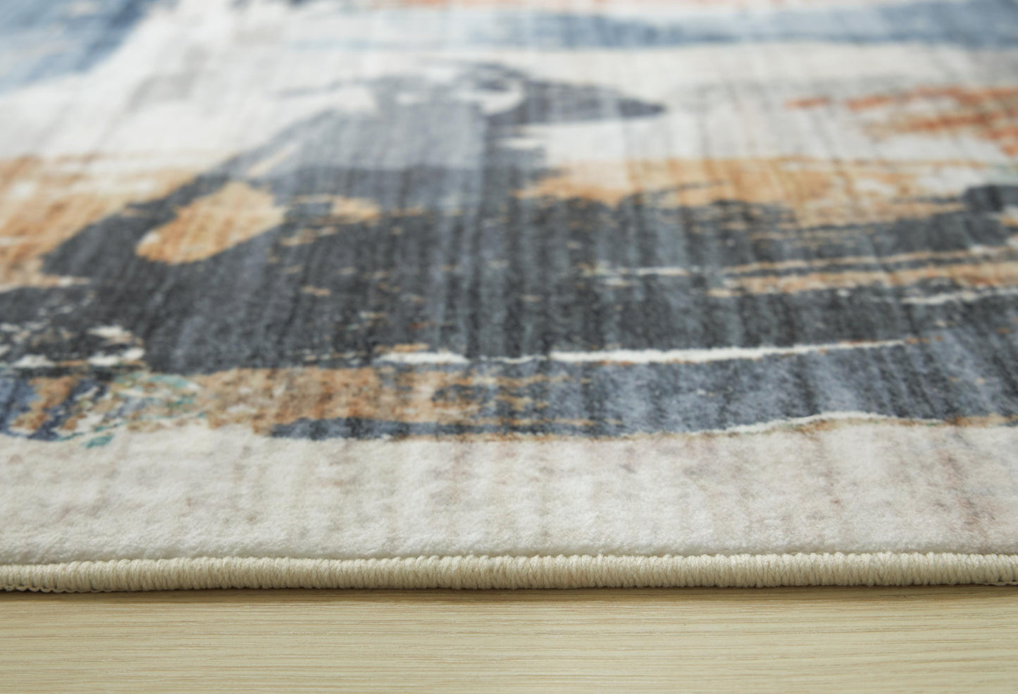 Ashley Hessland Multi 5' x 7' Washable Rug