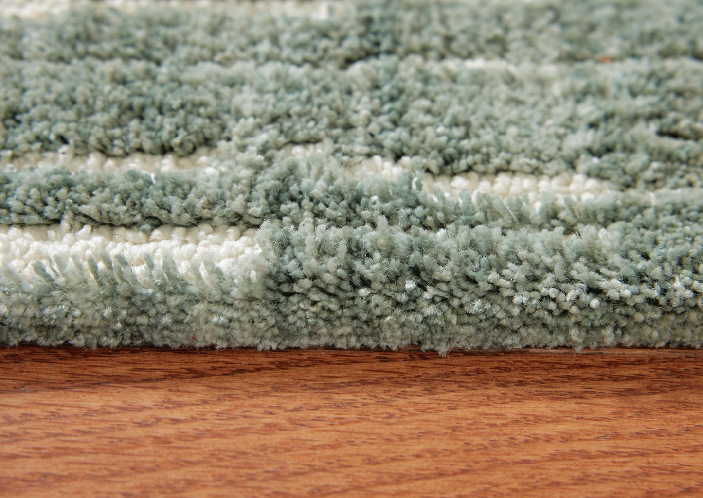 Ashley Cayworth Teal White 5' x 7' Rug