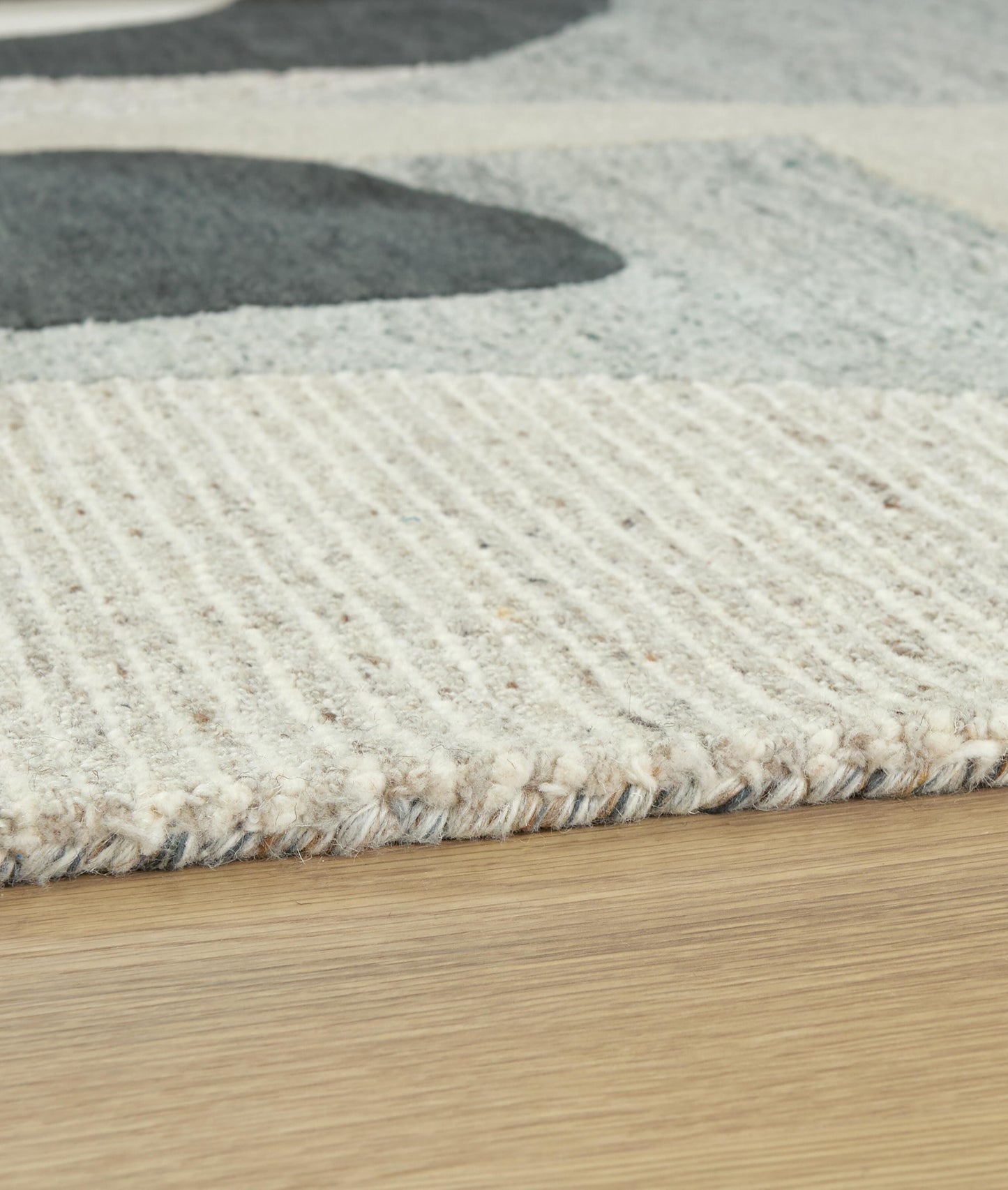 Ashley Edrickhill Grayish Teal Taupe Cream 5' x 7' Rug