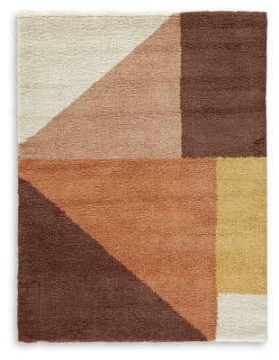 Ashley Gailmore Cream Pink Ocher 8' x 10' Rug
