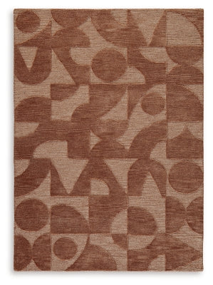 Ashley Perrenton Clay 5' x 7' Rug