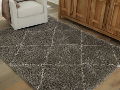Ashley Wrenlow Gray Cream 5' x 7' Rug