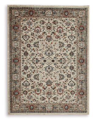 Ashley Beritham Blue Brown Beige Medium Rug