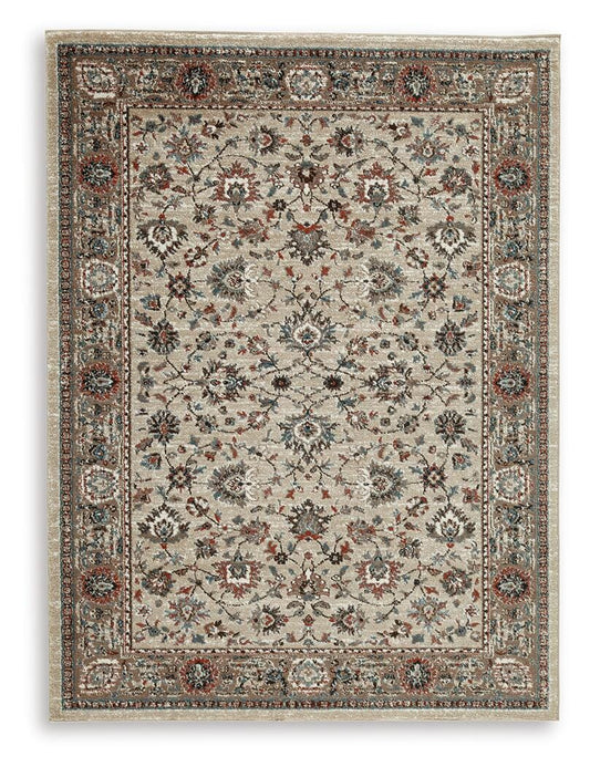 Ashley Beritham Blue Brown Beige Large Rug