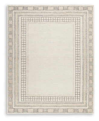 Ashley Idaman Taupe Brown Large Rug