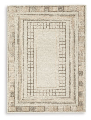 Ashley Idaman Taupe Brown Medium Rug
