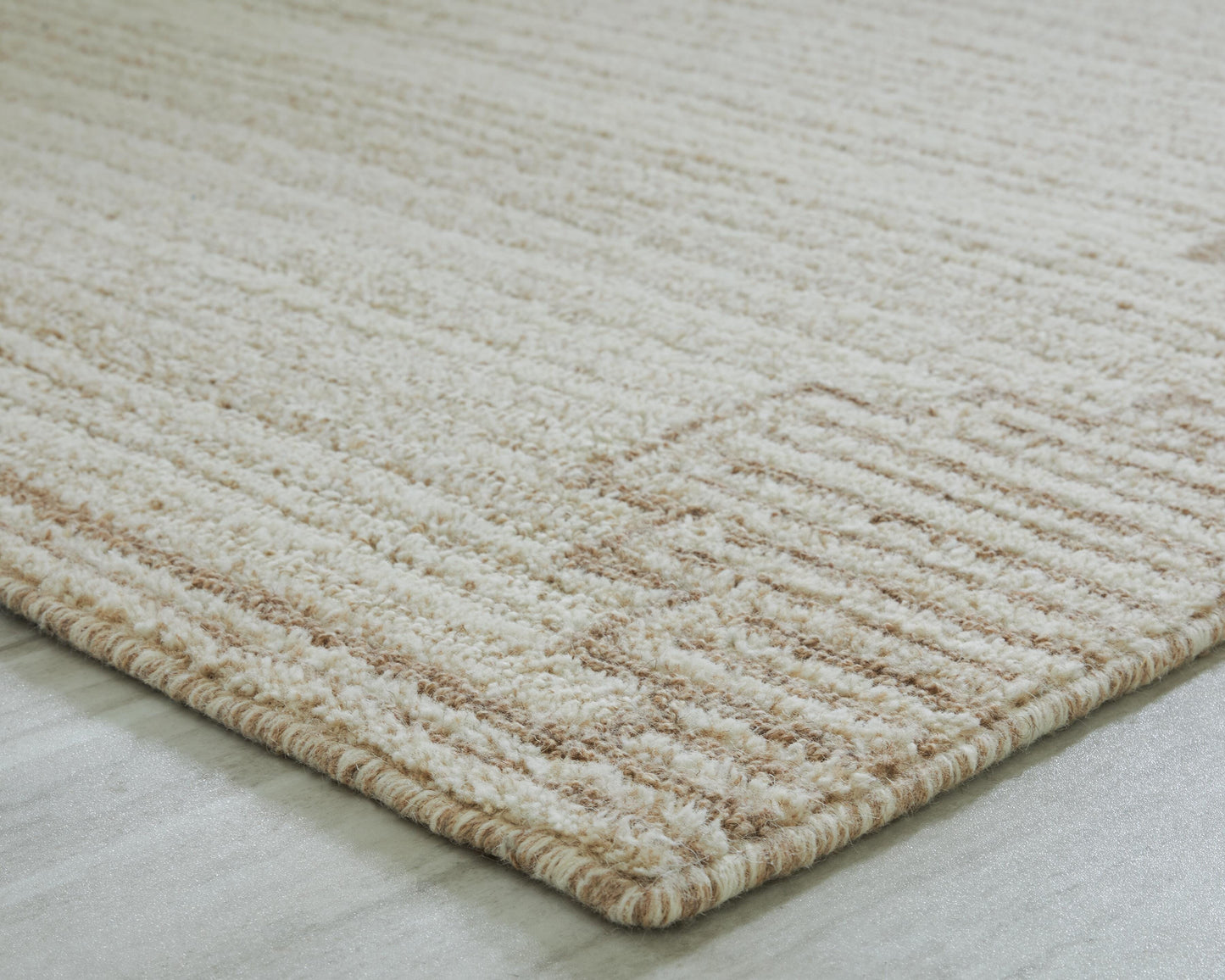 Ashley Emorymore Brown Beige Large Rug