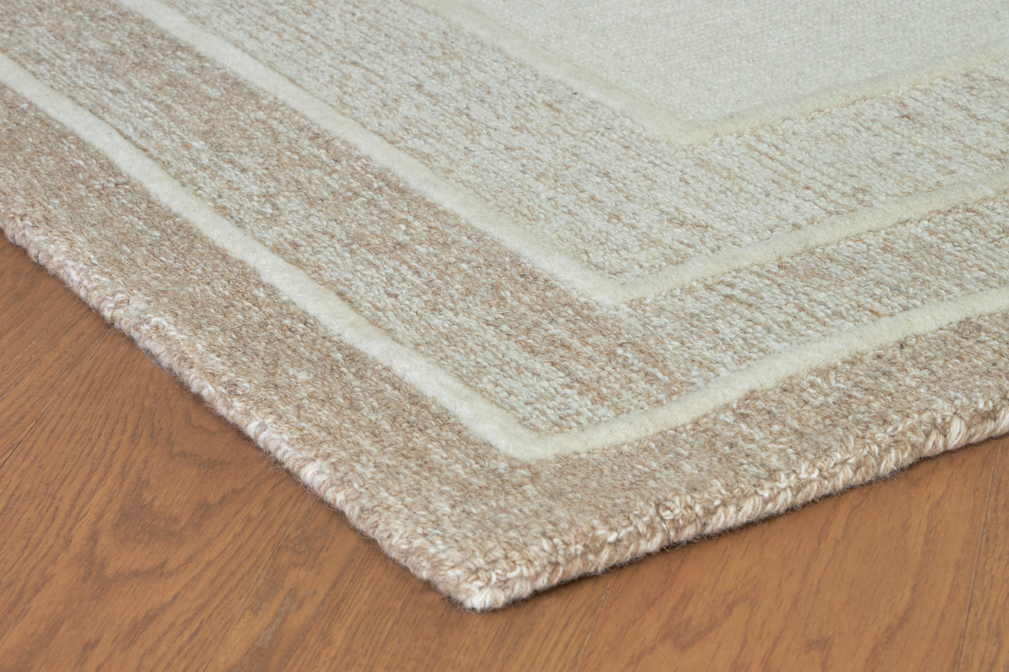 Ashley Teelgan Ivory Tan Large Rug
