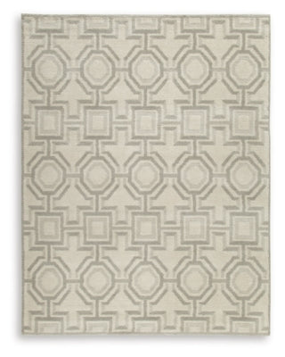 Ashley Maconville Ivory Gray Large Rug