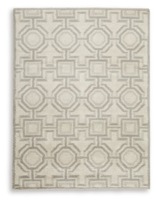 Ashley Maconville Ivory Gray Medium Rug