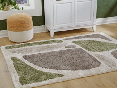 Ashley Anburgh Green Gray Ivory Large Rug