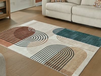 Ashley Farrendale Multi Washable 8' x 10' Area Rug