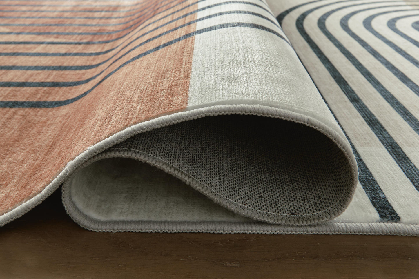 Ashley Farrendale Multi Washable 5' x 7' Area Rug