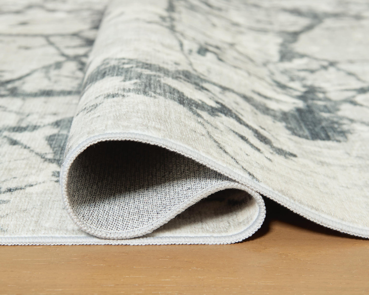 Ashley Tobinbury Gray Washable 5' x 7' Area Rug