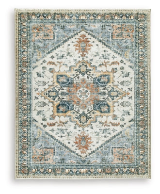 Ashley Wallney Multi 7'6" X 9'6" Memory Foam Area Rug