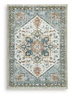 Ashley Wallney Multi 5' x 7' Memory Foam Area Rug