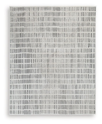 Ashley Turinwith Ivory Black 7'10" x 9'10" Area Rug