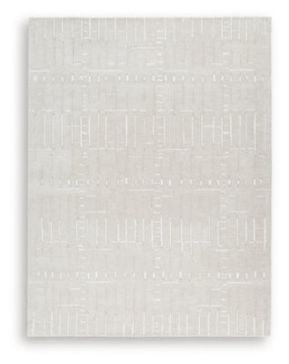 Ashley Wolbert Tan Ivory 7'8" x 10' Area Rug