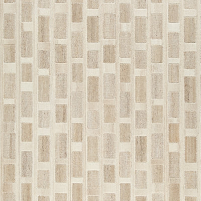Ashley Lisgrove Tan Brown White 7'8" x 10' Area Rug
