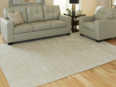 Ashley Jaseena Beige Tan 7'8" x 10' Area Rug