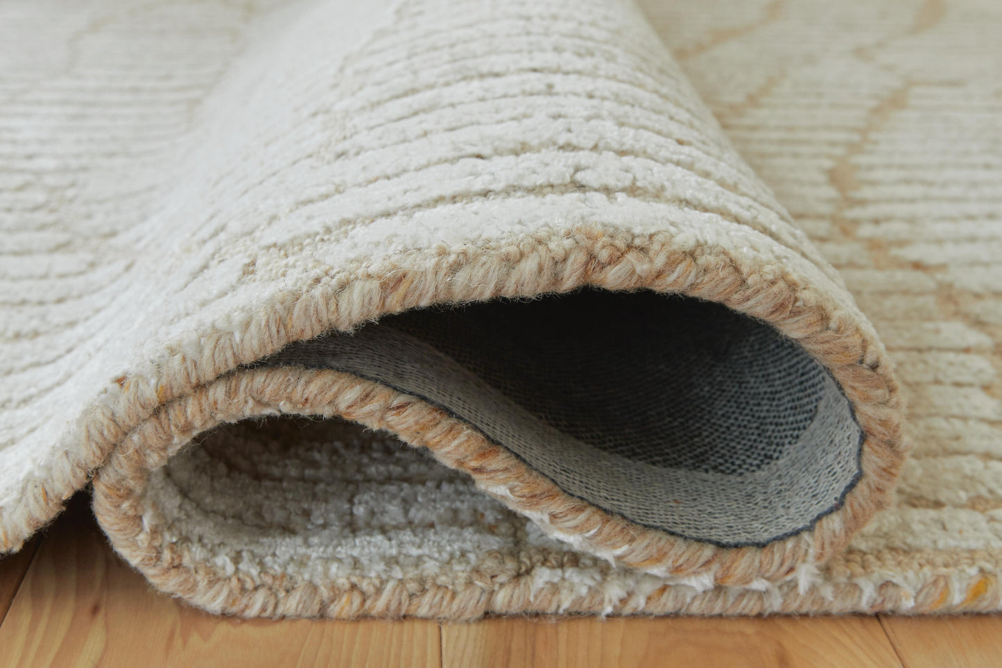 Ashley Jaseena Beige Tan 5' x 7' Area Rug