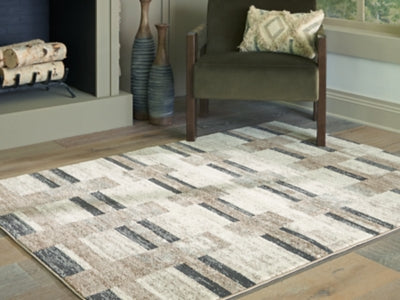 Ashley Alstone Multi 5'3" x 7' Area Rug
