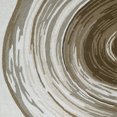 Ashley Rizwana Ivory Brown Gray 5' x 7' Area Rug