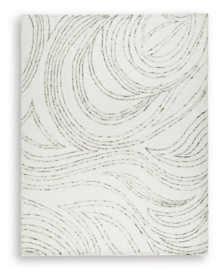 Ashley Deenbury Ivory Green Brown 7'8" x 10' Area Rug
