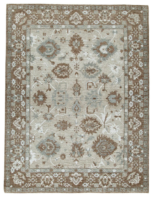 Ashley Ainswick Brown Beige Gray Memory Foam Large Rug
