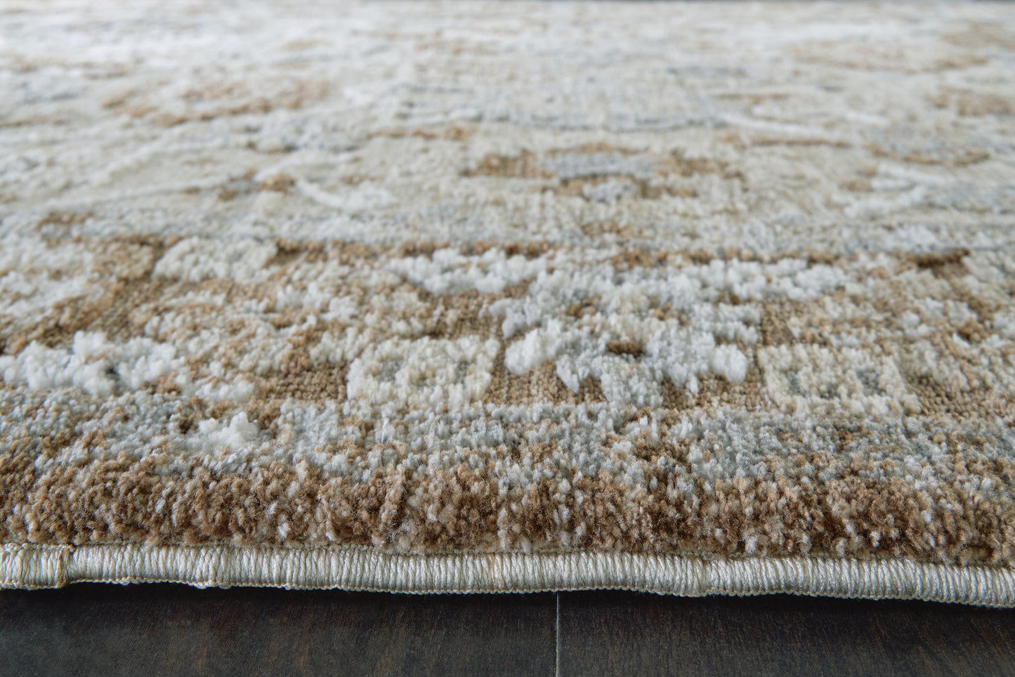 Ashley Ainswick Brown Beige Gray Memory Foam Large Rug