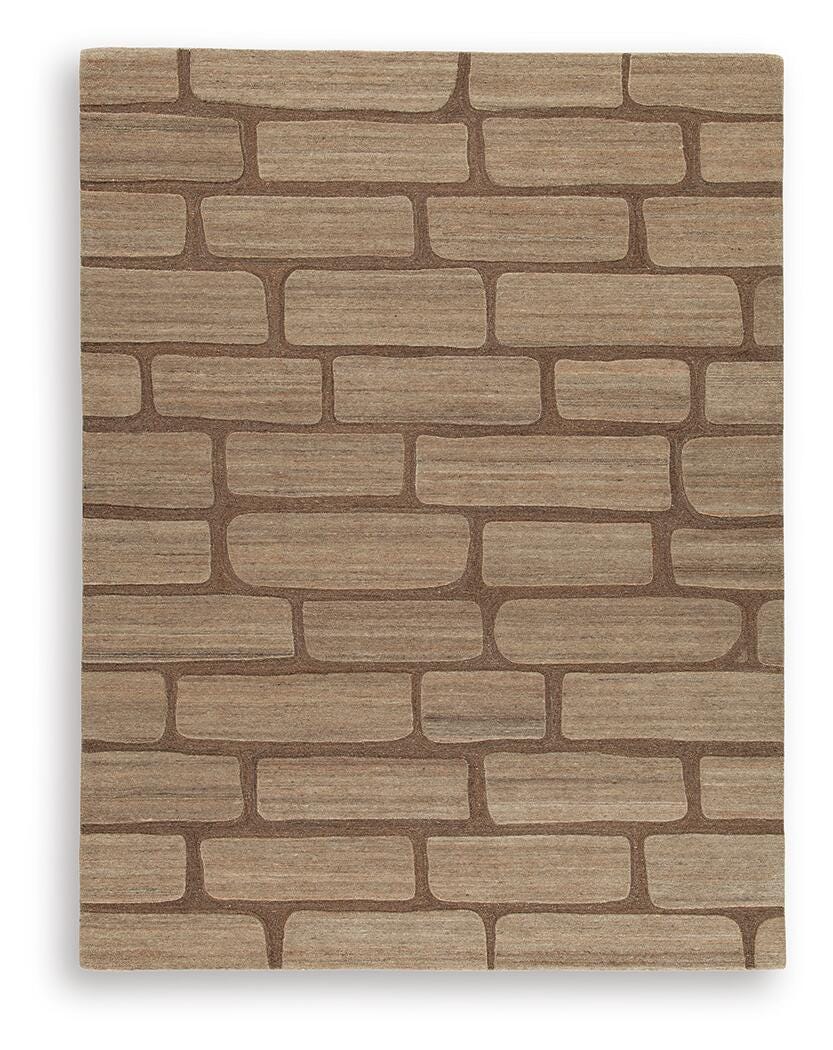 Ashley Orest Brown Large Rug
